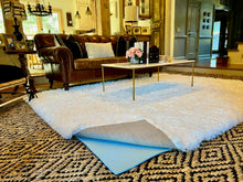 Load image into Gallery viewer, Bashful Blue Luxury Rug Pad
